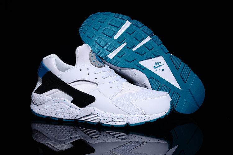 huarache blanche noir